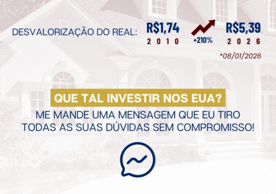 Imagem do post Por que brasileiros investem em imóveis nos Estados Unidos